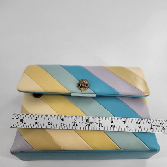 Kurt‎ Geiger Kensington Convertible Leather Crossbody Bag New - Picture 6 of 8